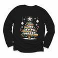 Baseball Christmas Tree Lights Youth Long Sleeve Tee Baseball Christmas Tree Lights Youth Long Sleeve Tee