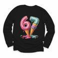 Baseball Drip Ice Cream 67 Youth Long Sleeve Tee Baseball Drip Ice Cream 67 Youth Long Sleeve Tee