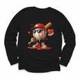Baseball Drip Ice Cream Apparel Youth Boy Valentine Youth Long Sleeve Tee
