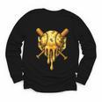 Baseball Drip Ice Cream Camo Cool Youth Long Sleeve Tee Baseball Drip Ice Cream Camo Cool Youth Long Sleeve Tee