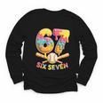 Baseball Drip Ice Cream Number 67 Player Lifestyle Youth Long Sleeve Tee Baseball Drip Ice Cream Number 67 Player Lifestyle Youth Long Sleeve Tee