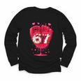 Baseball Drip Ice Cream Valentine Youth Boys Girls Sport Youth Long Sleeve Tee Baseball Drip Ice Cream Valentine Youth Boys Girls Sport Youth Long Sleeve Tee