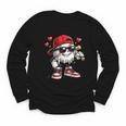 Baseball Drip Ice Cream Valentine’s Day Boys Kids Youth Long Sleeve Tee