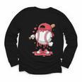 Baseball Drip Icecream Boy Kids Valentine Youth Long Sleeve Tee