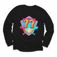Baseball Drip Jersey Number 77 For Players & 77th Birthday Youth Long Sleeve Tee Baseball Drip Jersey Number 77 For Players & 77th Birthday Youth Long Sleeve Tee