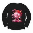Baseball Drip Valentine Sports Vday Ice Cream Drip Heart Youth Long Sleeve Tee Baseball Drip Valentine Sports Vday Ice Cream Drip Heart Youth Long Sleeve Tee