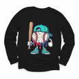 Baseball Drippy Style Apparel For Boys Youth Drip Baseball Youth Long Sleeve Tee Baseball Drippy Style Apparel For Boys Youth Drip Baseball Youth Long Sleeve Tee