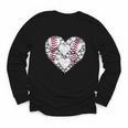 Baseball Heart Love Game Sports Fan Game Day Youth Long Sleeve Tee Baseball Heart Love Game Sports Fan Game Day Youth Long Sleeve Tee