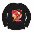 Baseball Heart Valentine Baseball Ice Cream Drip Boys Girls Youth Long Sleeve Tee Baseball Heart Valentine Baseball Ice Cream Drip Boys Girls Youth Long Sleeve Tee
