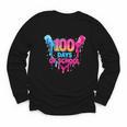 Baseball Ice Cream Drip 100 Days Of School Boys Girls 100th Youth Long Sleeve Tee Baseball Ice Cream Drip 100 Days Of School Boys Girls 100th Youth Long Sleeve Tee