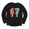 Baseball Ice Cream Drip 6 7 Kids 67 Birthday Youth Long Sleeve Tee Baseball Ice Cream Drip 6 7 Kids 67 Birthday Youth Long Sleeve Tee