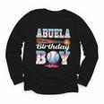 Baseball Ice Cream Drip Abuela Of The Birthday Boy Youth Long Sleeve Tee