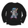 Baseball Ice Cream Drip For Boys And Girls Batter Game Day Youth Long Sleeve Tee