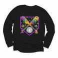 Baseball Ice Cream Drip Boys Mardi Gras Carnival Party Mask Youth Long Sleeve Tee