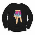 Baseball Ice Cream Drip Home Plate Glove Respect Drip 2 Side Youth Long Sleeve Tee Baseball Ice Cream Drip Home Plate Glove Respect Drip 2 Side Youth Long Sleeve Tee
