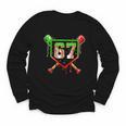 Baseball Ice Cream Drip Number 67 Player 6 7 Christmas Pjs Youth Long Sleeve Tee Baseball Ice Cream Drip Number 67 Player 6 7 Christmas Pjs Youth Long Sleeve Tee