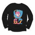 Baseball Ice Cream Drip Six Seven Gen Alpha Slang Meme 67 Youth Long Sleeve Tee Baseball Ice Cream Drip Six Seven Gen Alpha Slang Meme 67 Youth Long Sleeve Tee
