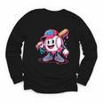 Baseball Ice Cream Shirt Cool Baseball Drip For Boys Youth Long Sleeve Tee Baseball Ice Cream Shirt Cool Baseball Drip For Boys Youth Long Sleeve Tee