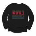Baseball Layered Text Team Player Coach Youth Youth Long Sleeve Tee Baseball Layered Text Team Player Coach Youth Youth Long Sleeve Tee