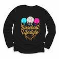 Baseball Lifestyle Baseball Drip Icecream Youth Long Sleeve Tee Baseball Lifestyle Baseball Drip Icecream Youth Long Sleeve Tee