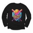 Baseball Lifestyle Drip Icecream Youth Long Sleeve Tee Baseball Lifestyle Drip Icecream Youth Long Sleeve Tee