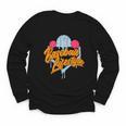Baseball Lifestyle Home Plate Ice Cream Drip Men Boys Kids Youth Long Sleeve Tee