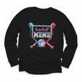 Baseball Mama Ice Cream Drip For Men Women Boy Kids Youth Long Sleeve Tee