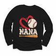 Baseball Nana Baseball Heart Family Matching Youth Long Sleeve Tee Baseball Nana Baseball Heart Family Matching Youth Long Sleeve Tee