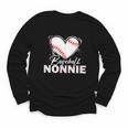 Baseball Nonnie Baseball Heart Youth Long Sleeve Tee Baseball Nonnie Baseball Heart Youth Long Sleeve Tee