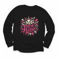 Baseball Phrase With Stars Youth Long Sleeve Tee