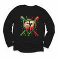 Baseball Six Seven 67 Meme Ice Cream Drip Xmas Men Women Youth Long Sleeve Tee Baseball Six Seven 67 Meme Ice Cream Drip Xmas Men Women Youth Long Sleeve Tee
