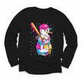 Baseball Snowman Drip Christmas Baseball Boys Men Kids Youth Long Sleeve Tee Baseball Snowman Drip Christmas Baseball Boys Men Kids Youth Long Sleeve Tee