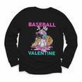 Baseball Is My Valentine Ice Cream Drip Crossed Bats Sport Youth Long Sleeve Tee Baseball Is My Valentine Ice Cream Drip Crossed Bats Sport Youth Long Sleeve Tee