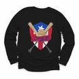 Boricua Puerto Rico Baseball Coqui Frog Pava Hat Fan Youth Long Sleeve Tee Boricua Puerto Rico Baseball Coqui Frog Pava Hat Fan Youth Long Sleeve Tee