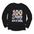 Boys Kids 100 Drippy Days Of School Baseball Drip Ice Cream Youth Long Sleeve Tee Boys Kids 100 Drippy Days Of School Baseball Drip Ice Cream Youth Long Sleeve Tee