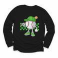 Boys St Patricks Day Baseball Player Pitcher Coach Kids Youth Long Sleeve Tee Boys St Patricks Day Baseball Player Pitcher Coach Kids Youth Long Sleeve Tee