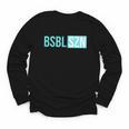 BSBL SZN Baseball Season Game Day Boys Girls Youth Youth Long Sleeve Tee