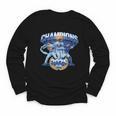 Champions 2025 Baseball Retro Athletic Celebration Theme Youth Long Sleeve Tee Champions 2025 Baseball Retro Athletic Celebration Theme Youth Long Sleeve Tee