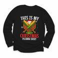 My Christmas Baseball Pajama Helmet Santa Xmas Men Boys Youth Long Sleeve Tee My Christmas Baseball Pajama Helmet Santa Xmas Men Boys Youth Long Sleeve Tee