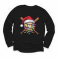 Christmas Baseball Pajama Santa For Men Boys Girls Kids Xmas Youth Long Sleeve Tee Christmas Baseball Pajama Santa For Men Boys Girls Kids Xmas Youth Long Sleeve Tee