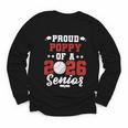 Class Of 2026 Senior Year Baseball Poppy 2026 Graduate Youth Long Sleeve Tee