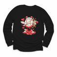 Cupid Baseball Drip Icecream Apparel Youth Boy Valentine Youth Long Sleeve Tee