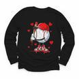Cute Dripping Baseball Lover Valentines Day Boys Kids Youth Long Sleeve Tee Cute Dripping Baseball Lover Valentines Day Boys Kids Youth Long Sleeve Tee