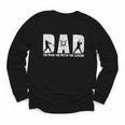Dad Baseball The Man The Myth The Legend Daddy Father's Day Youth Long Sleeve Tee