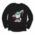Drip Baseball For Boys Ice Cream Drip Youth Boys Sprinkles Youth Long Sleeve Tee