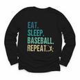Eat Sleep Baseball Repeat Baseball Player Baseball Youth Long Sleeve Tee Eat Sleep Baseball Repeat Baseball Player Baseball Youth Long Sleeve Tee