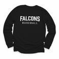 Falcons Baseball Inspired Youth Long Sleeve Tee