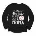 My Favorite Player Calls Me Nona Baseball Player Youth Long Sleeve Tee My Favorite Player Calls Me Nona Baseball Player Youth Long Sleeve Tee