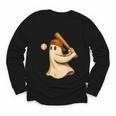 Ghost Baseball Halloween Costume Men Boys Kids Youth Long Sleeve Tee