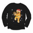 Gingerbread Man Baseball Christmas Youth Long Sleeve Tee Gingerbread Man Baseball Christmas Youth Long Sleeve Tee